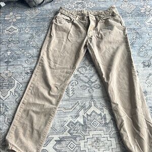 Outerknown Tan Chinos SEA jeans roamer 5 pocket chino